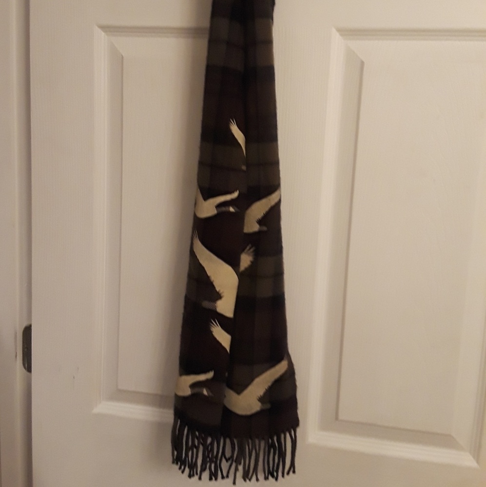 Hollister Green plaid scarf